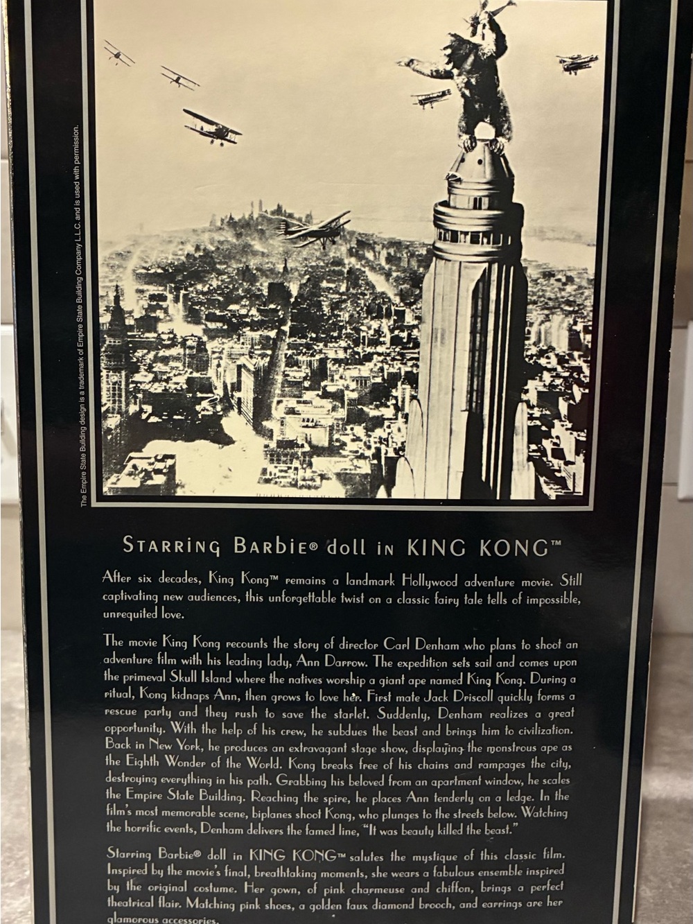 King Kong Barbie Collector Edition Starring Barbie #56737 NRFB - Picture 2 of 2